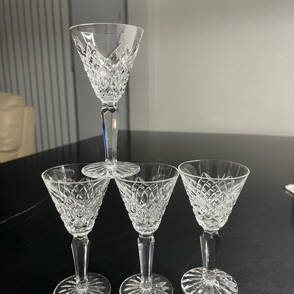 Waterford Crystal Templemore cordial glasses - Picture 3 of 8